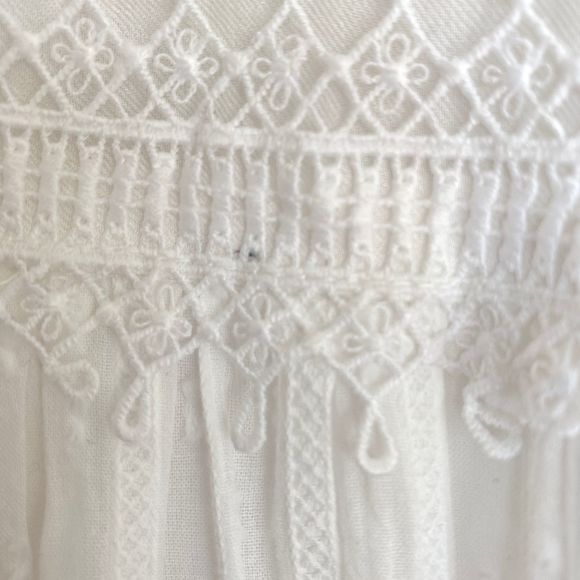 Anthropologie Ebba Eyelet Midi Dress - Picture 12 of 16